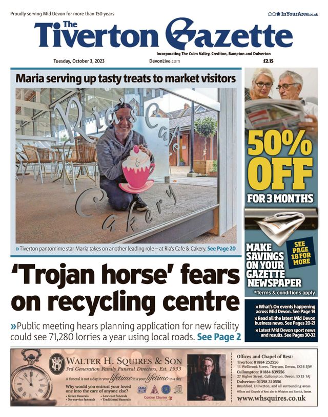 The Tiverton Gazette
