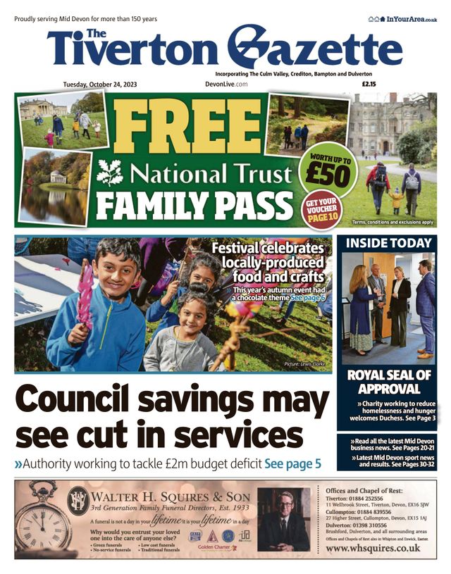 The Tiverton Gazette