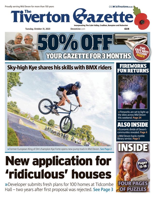 The Tiverton Gazette