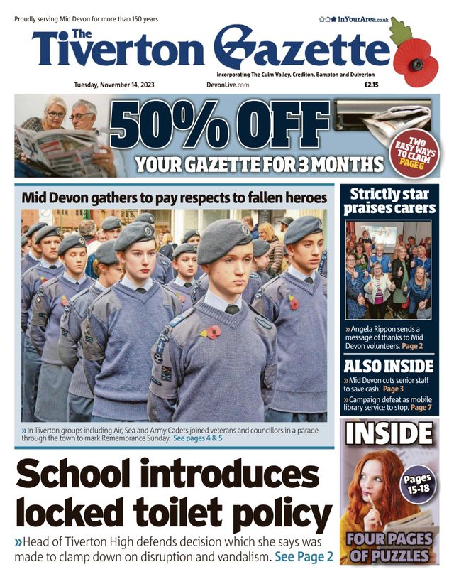 The Tiverton Gazette