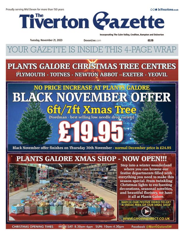 The Tiverton Gazette