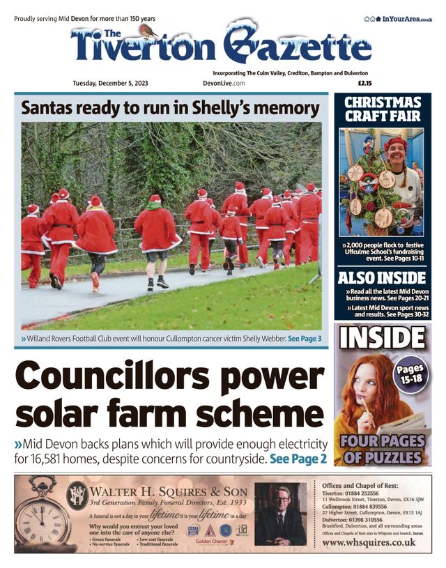 The Tiverton Gazette