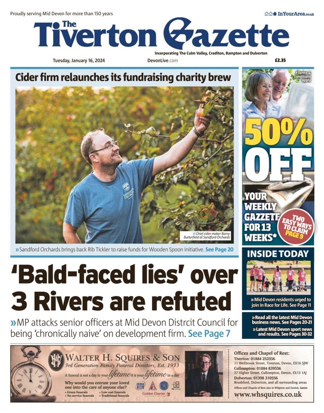 The Tiverton Gazette