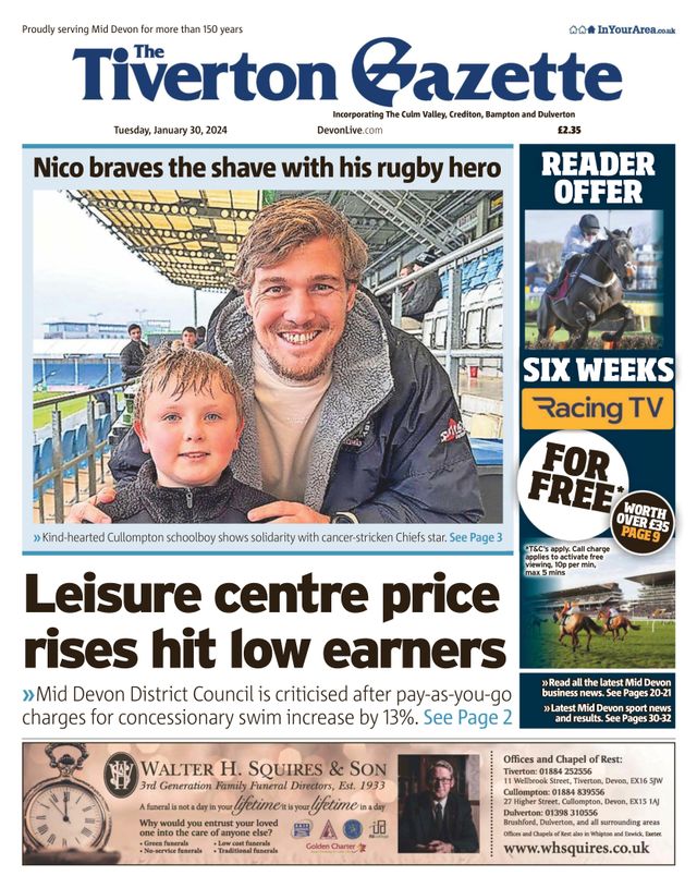 The Tiverton Gazette