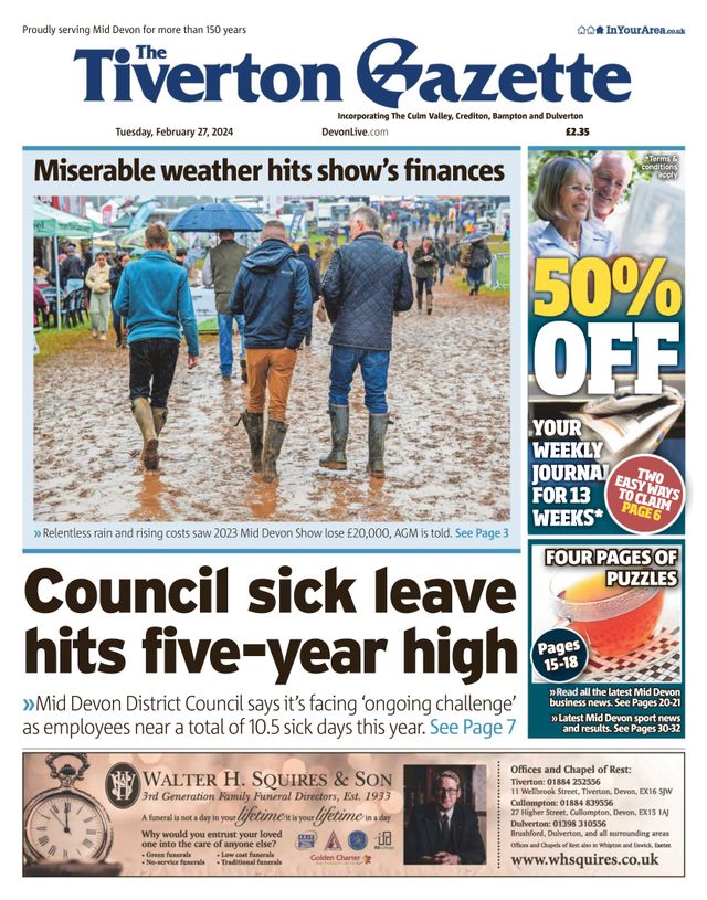 The Tiverton Gazette