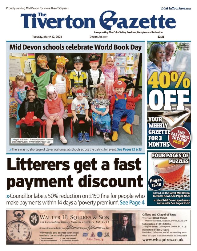 The Tiverton Gazette