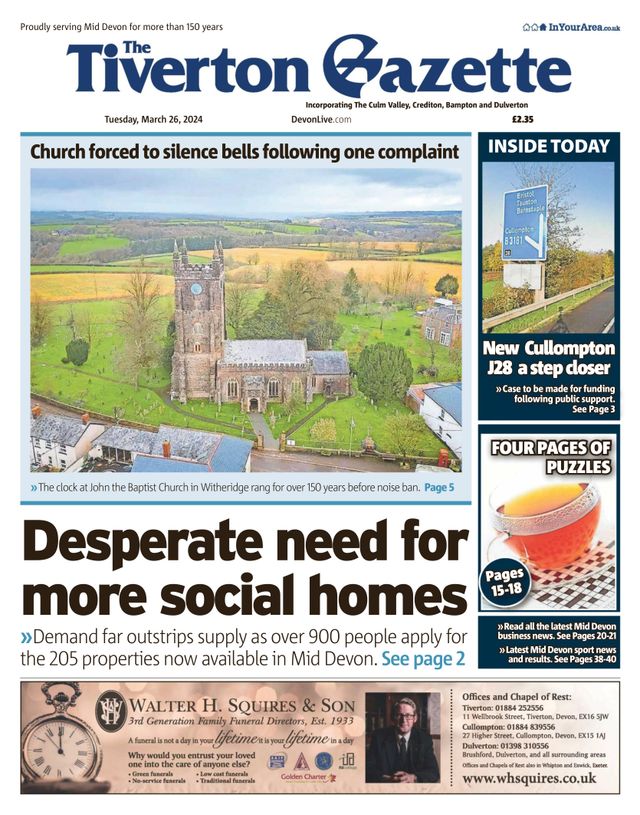 The Tiverton Gazette