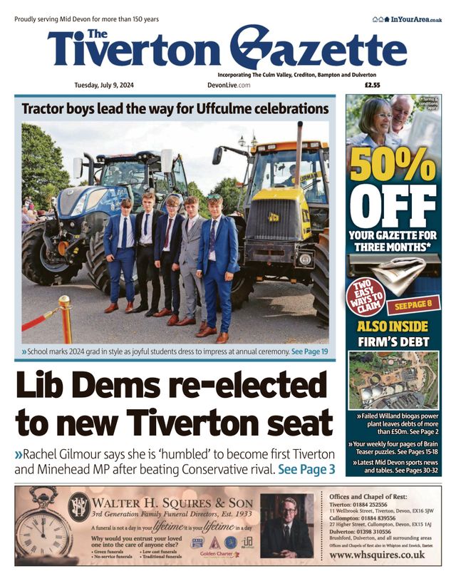 The Tiverton Gazette