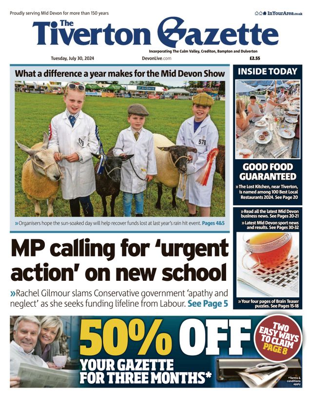 The Tiverton Gazette