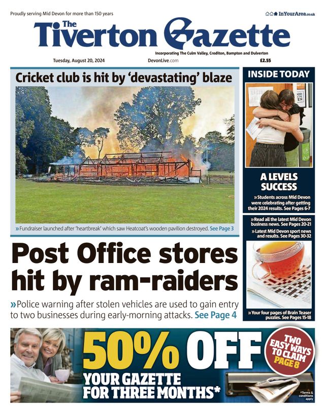 The Tiverton Gazette