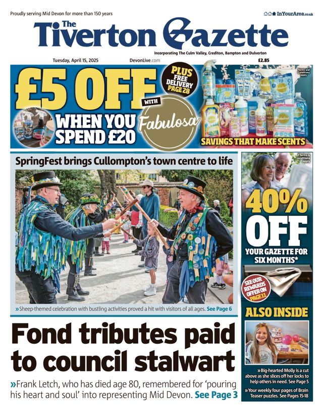 The Tiverton Gazette