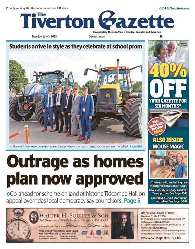 The Tiverton Gazette