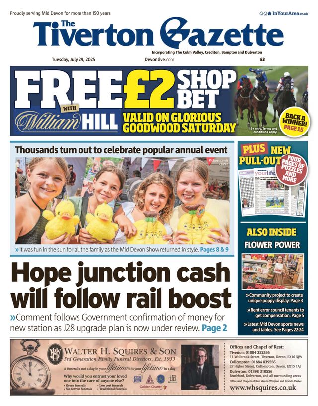 The Tiverton Gazette