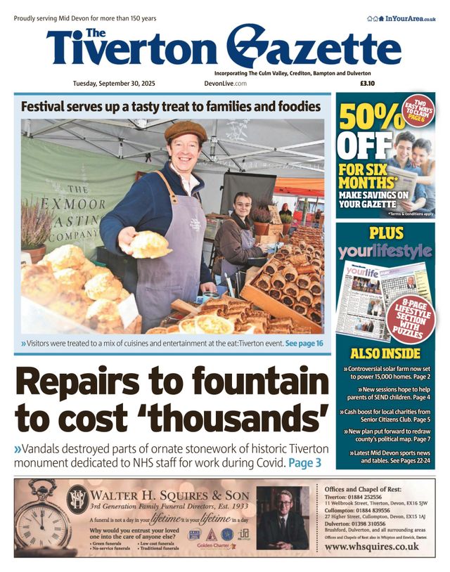 The Tiverton Gazette