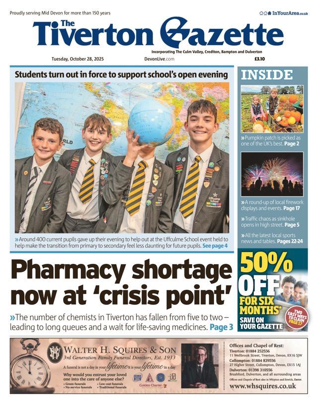 The Tiverton Gazette