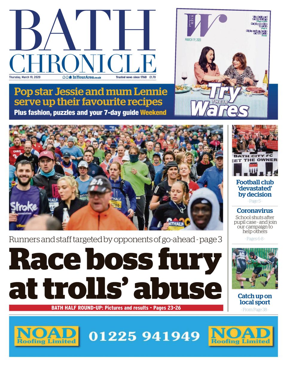 Bath ChronicleMarch 19, 2020 Newspaper Get your Digital Subscription