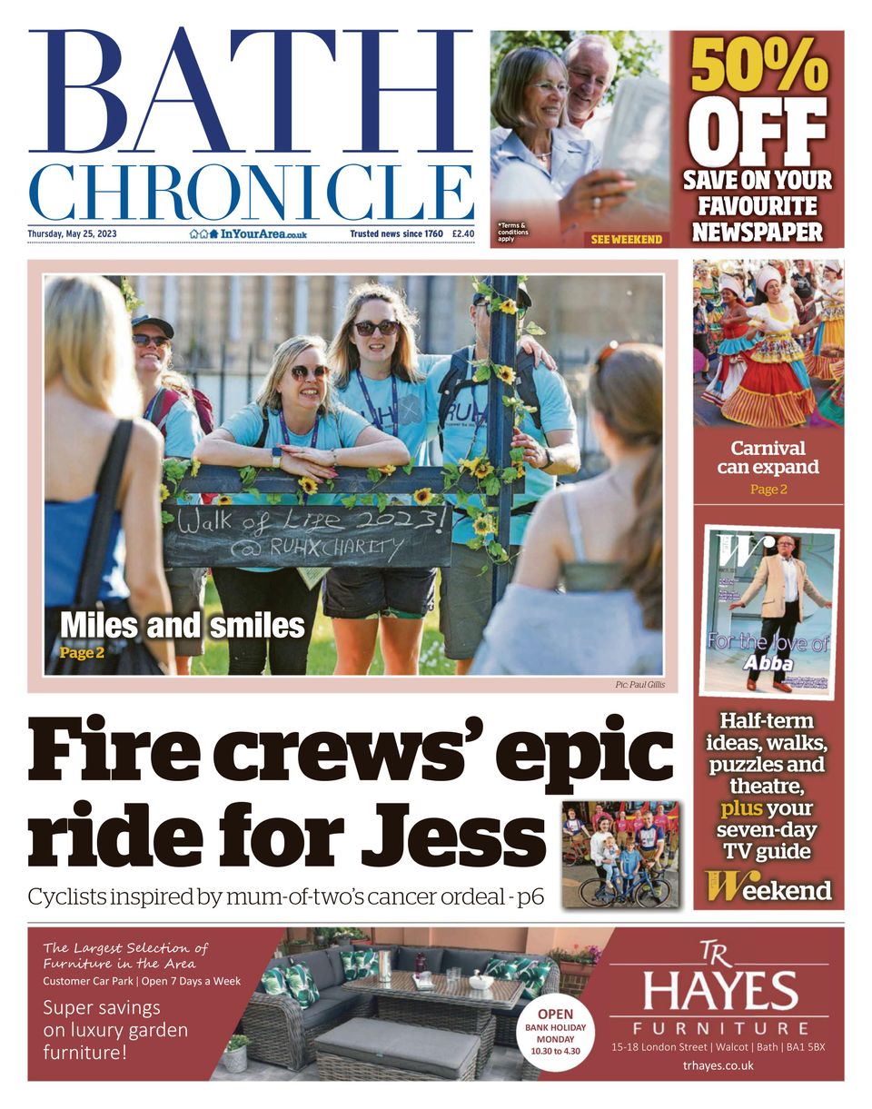 Bath Chronicle Newspaper Get your Digital Subscription