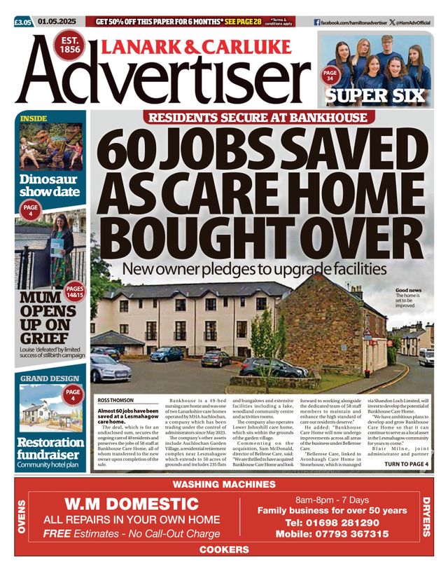 Lanark And Carluke Advertiser