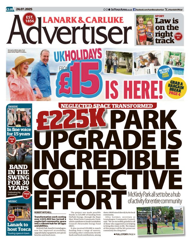 Lanark And Carluke Advertiser