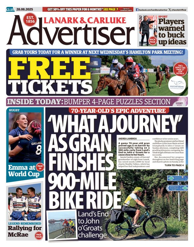 Lanark And Carluke Advertiser
