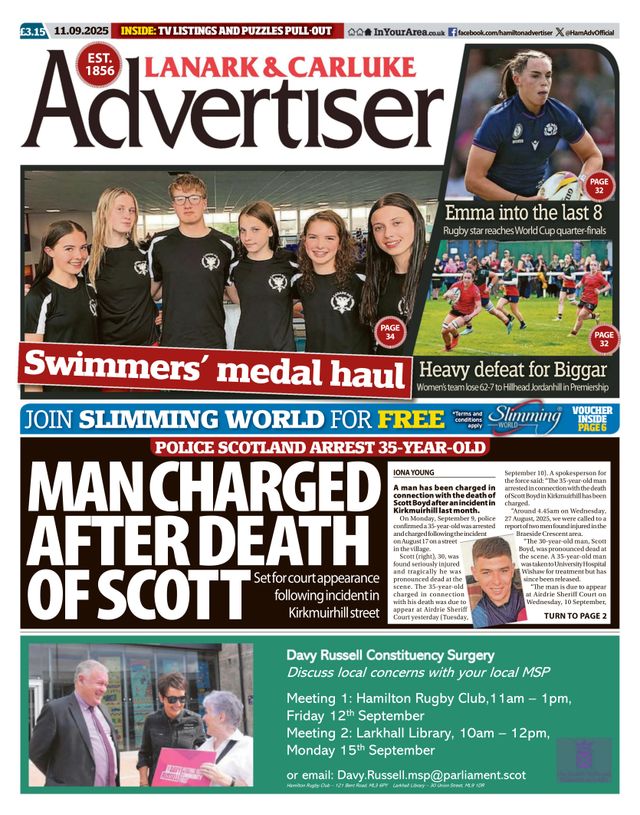 Lanark And Carluke Advertiser