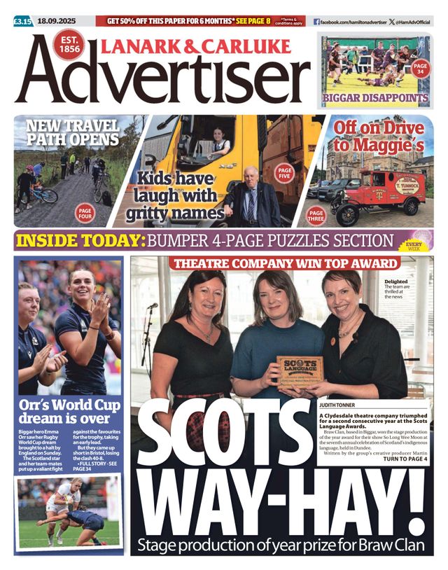 Lanark And Carluke Advertiser
