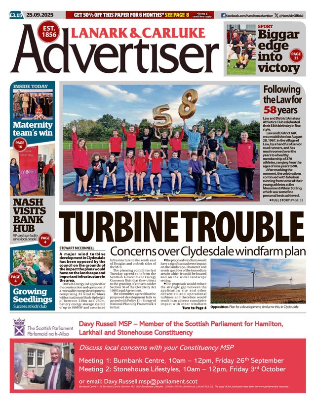Lanark And Carluke Advertiser