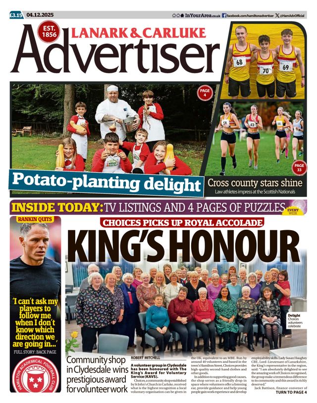 Lanark And Carluke Advertiser