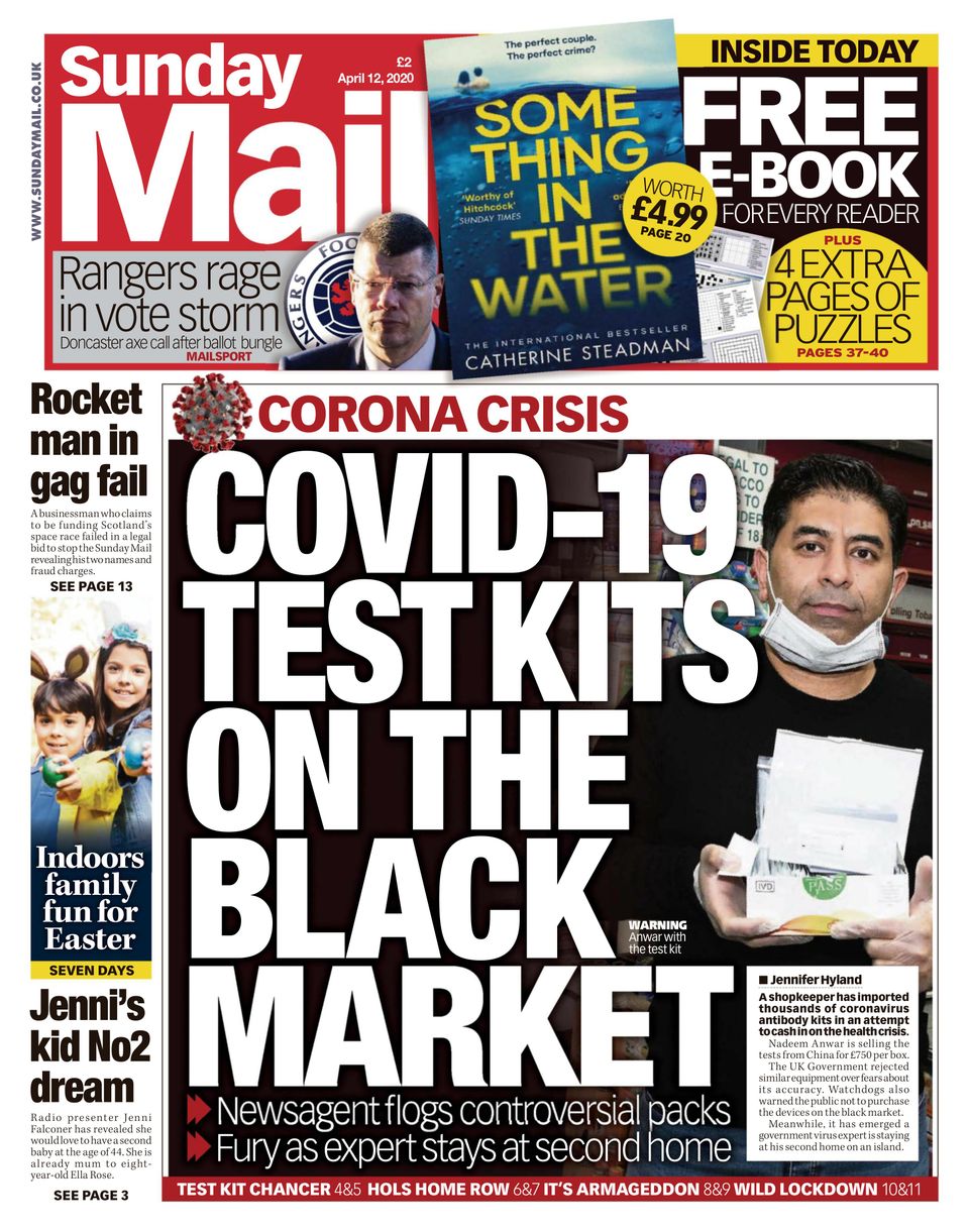 Sunday Mail-April 12, 2020 Newspaper - Get your Digital Subscription