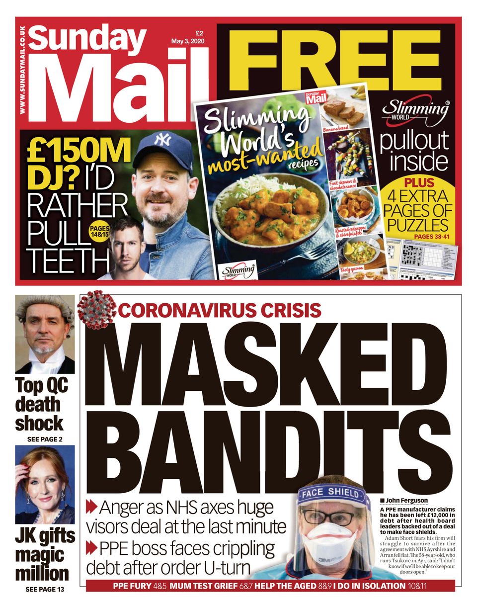 Sunday Mail Newspaper Get your Digital Subscription