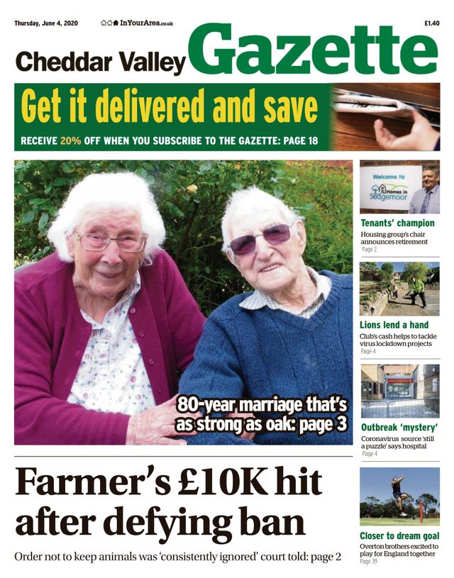 Cheddar Valley Gazette