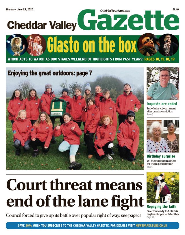 Cheddar Valley Gazette