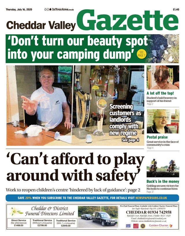 Cheddar Valley Gazette