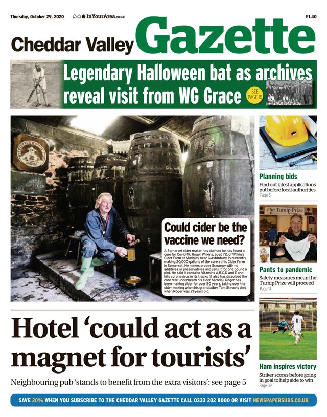 Cheddar Valley Gazette