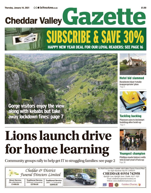 Cheddar Valley Gazette