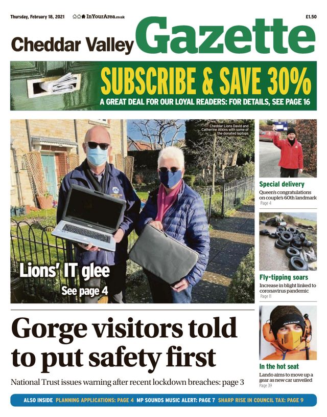 Cheddar Valley Gazette