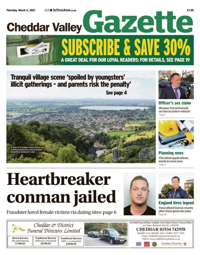 Cheddar Valley Gazette