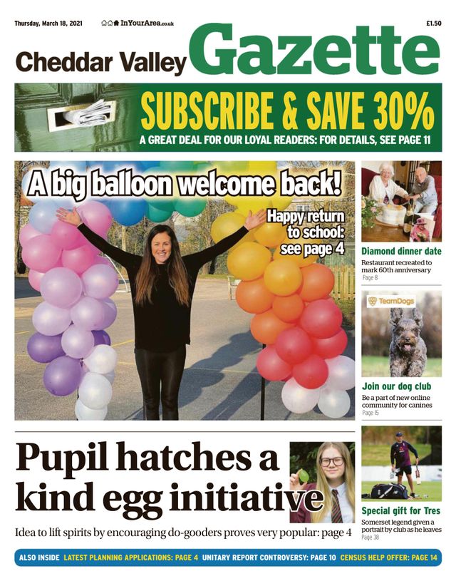 Cheddar Valley Gazette