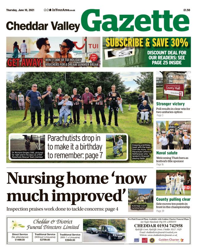 Cheddar Valley Gazette