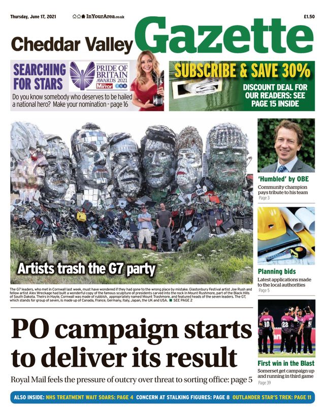 Cheddar Valley Gazette