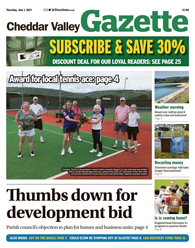 Cheddar Valley Gazette