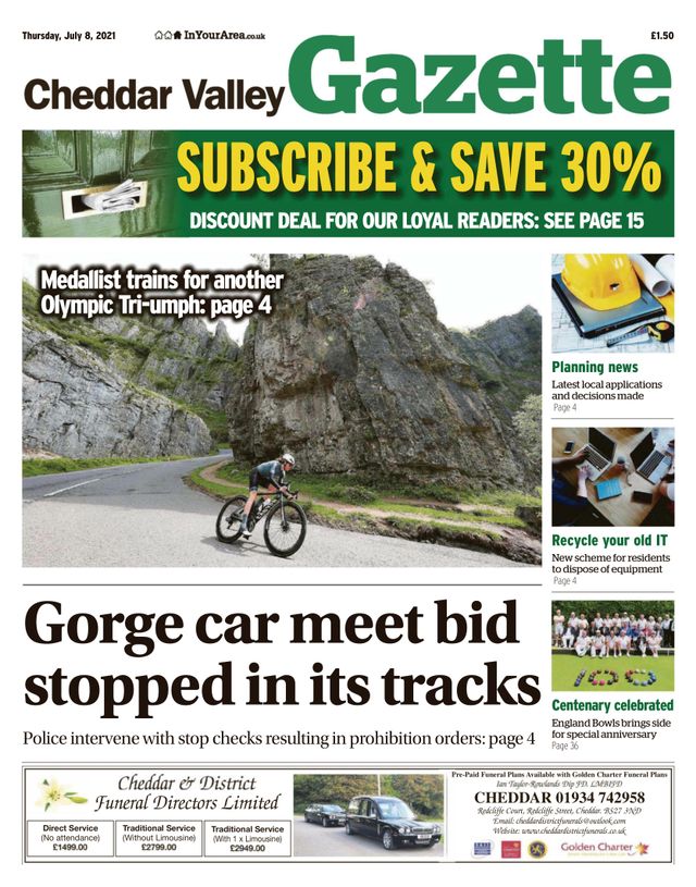 Cheddar Valley Gazette