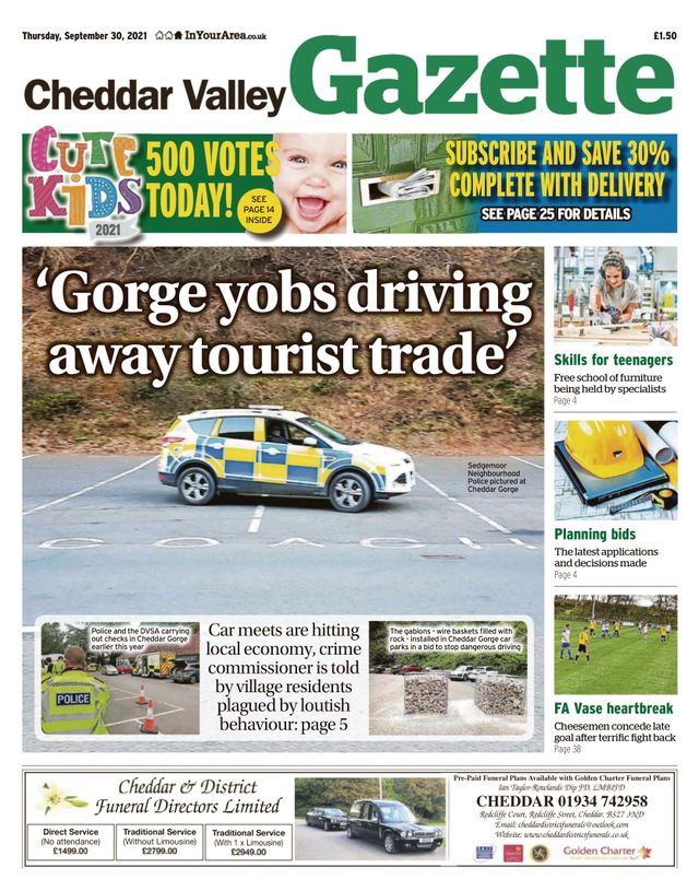 Cheddar Valley Gazette