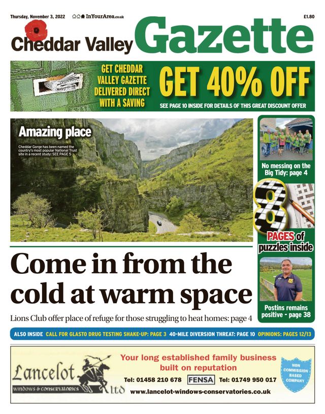 Cheddar Valley Gazette