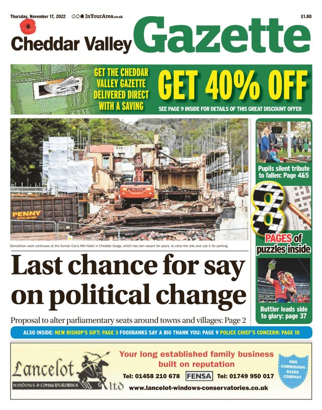 Cheddar Valley Gazette
