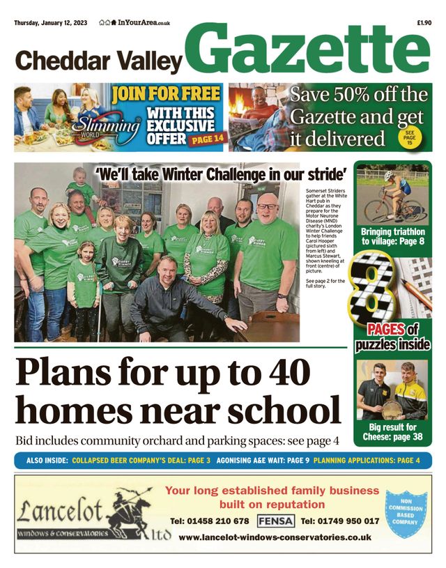 Cheddar Valley Gazette