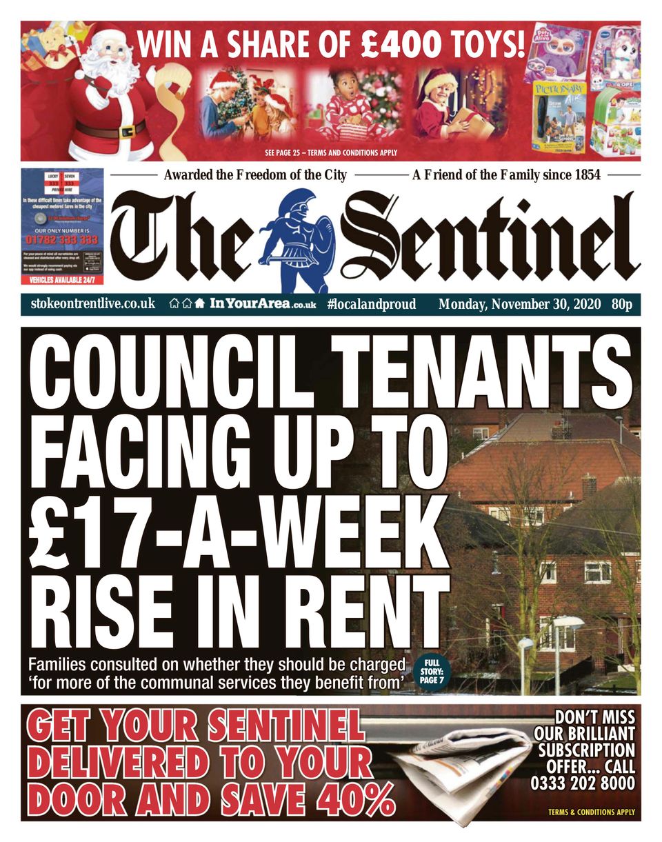 The SentinelNovember 30, 2020 Newspaper Get your Digital Subscription