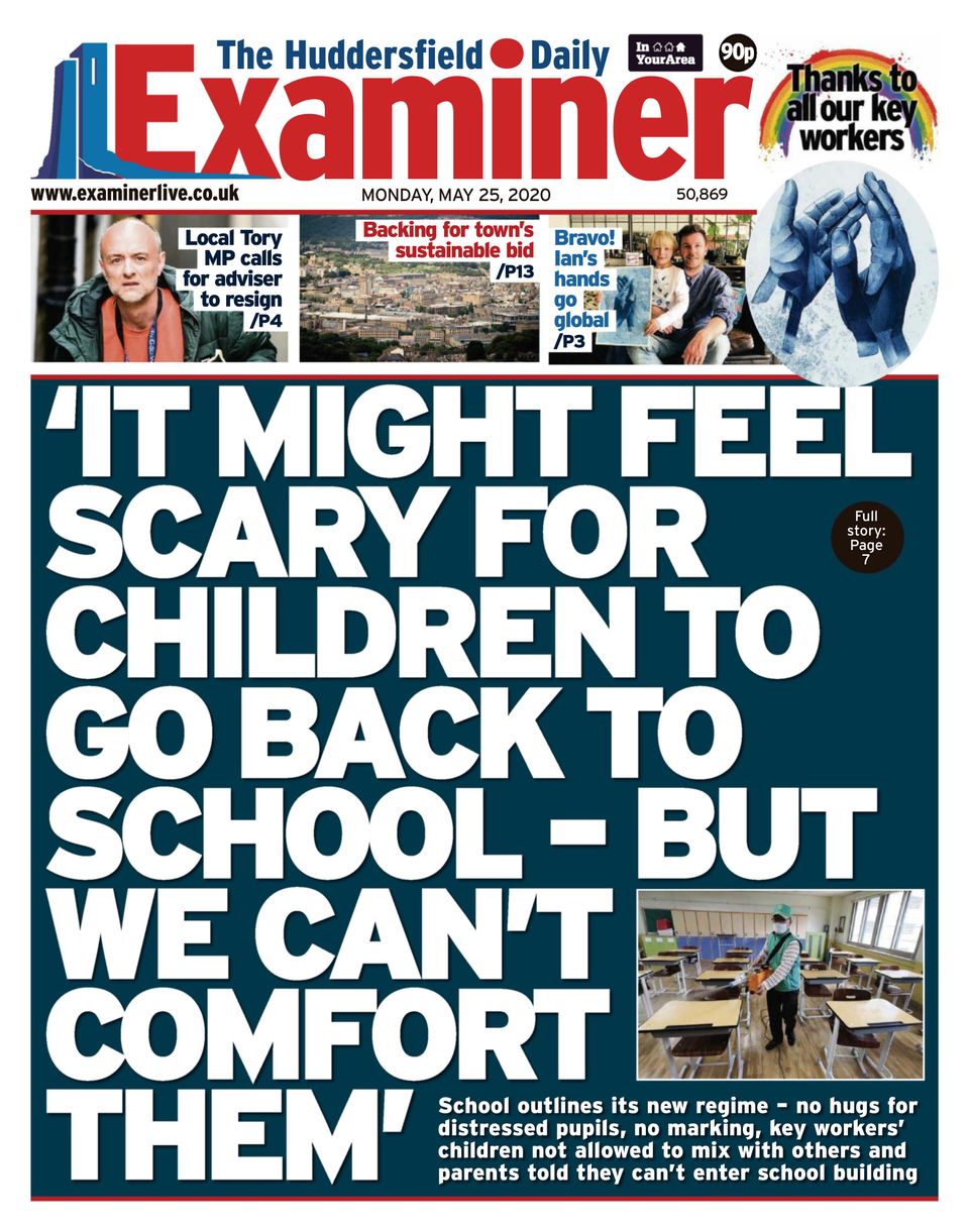 The Huddersfield Daily ExaminerMay 25, 2020 Magazine