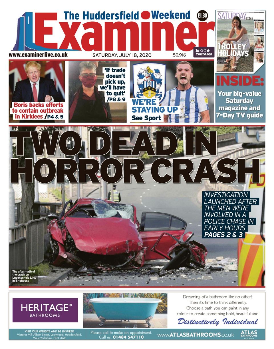 The Huddersfield Daily ExaminerJuly 18, 2020 Magazine