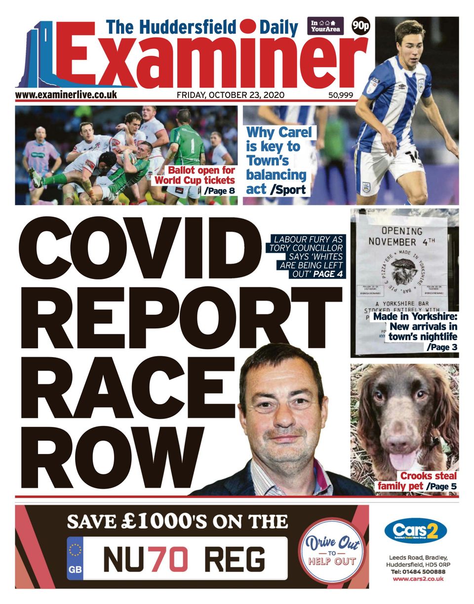 The Huddersfield Daily ExaminerOctober 23, 2020 Magazine